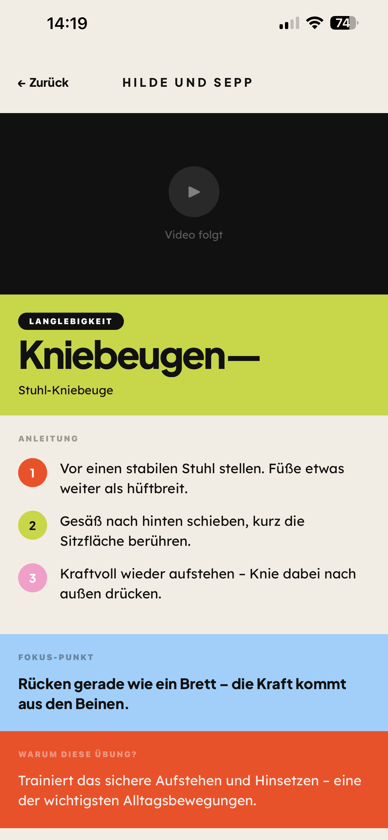 Dein Wochenplan